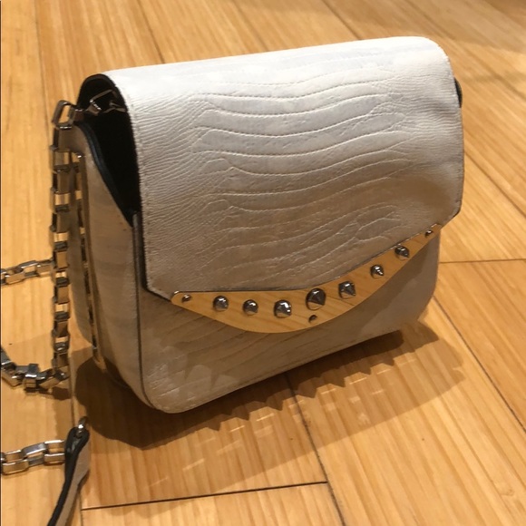 Sam Edelman White and Silver Weston Cross Body - Picture 3 of 9